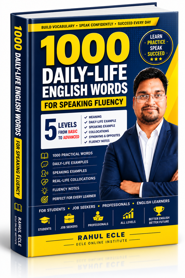 Speak English Confidently in 30 Days — 1000 Everyday Words + Daily Speaking Practice — ebook cover